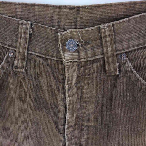 リーバイス Levis 83年製 USA製 517-1529 白タブ ボタン裏513刻印 42TALON タロン ブーツカット コーデュロイパンツ メンズ 30×32