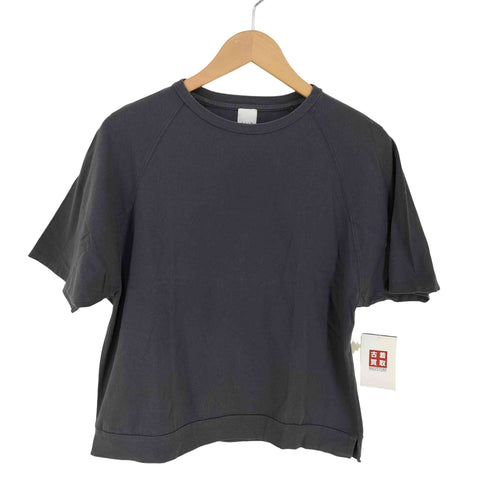 キュウジツトウタ 休日と詩 コットンクルーネックtシャツ レディース