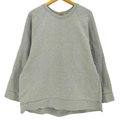 ザラ ZARA バックプリーツ オーバーサイズ ヘビーウェイト スウェット レディース import:L
