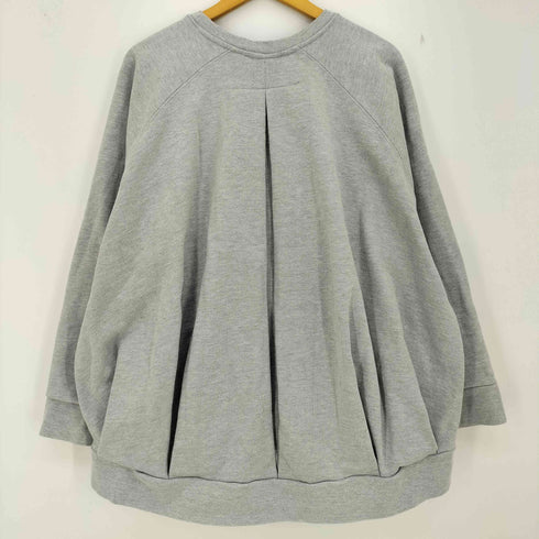 ザラ ZARA バックプリーツ オーバーサイズ ヘビーウェイト スウェット レディース import:L