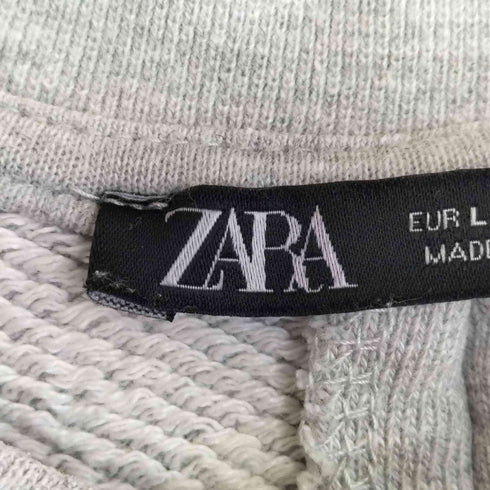 ザラ ZARA バックプリーツ オーバーサイズ ヘビーウェイト スウェット レディース import:L