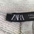 ザラ ZARA バックプリーツ オーバーサイズ ヘビーウェイト スウェット レディース import:L
