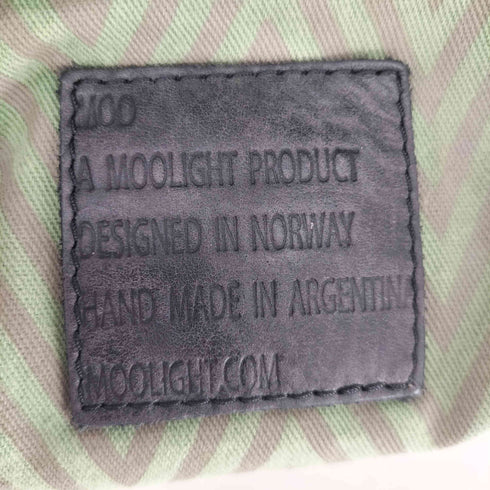 MOO A MOONLIGHT PRODUCT ベルト ポケット レザー ショルダー バッグ メンズ