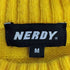 ノルディー nerdy フロントロゴ マルチカラー アクリルウール クルーネックニット メンズ import:M