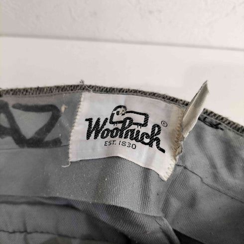 ウールリッチ WOOLRICH USA製 サスペンダーボタン ウールクロップドパンツ メンズ 32