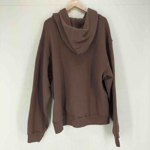 MADHAPPY. COOPER FLEECE ZIP UP HOODIE フロッキーロゴプリント ジップアップパーカー STREET メンズ