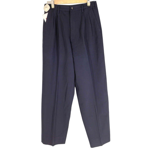 ワイズフォーメン Ys for men 96ss 100番台 111 ウールギャバ 2タック センタープレスワイドスラックス メンズ JPN:M