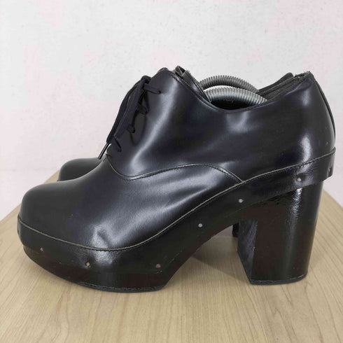 コムデギャルソン COMME des GARCONS レザーショートブーツ レディース 25 1/2