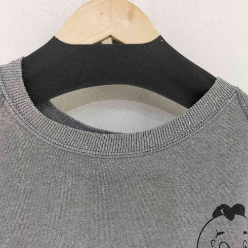 リー Lee USA製 両面キャラクタープリント ラグランスウェット メンズ 2XL