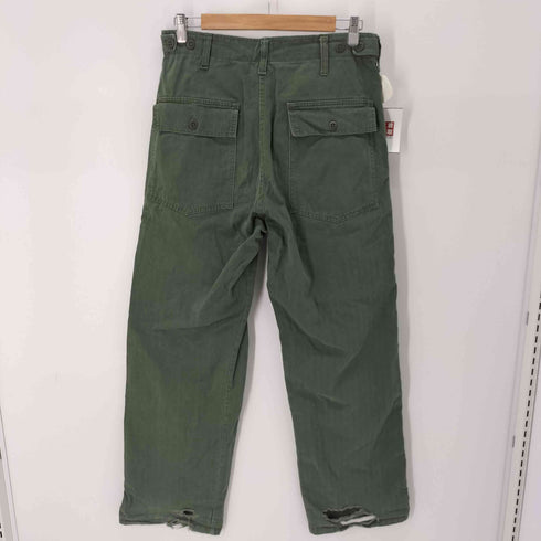 BRENTS MADE IN USA ヘリンボーンベイカーパンツ メンズ W32