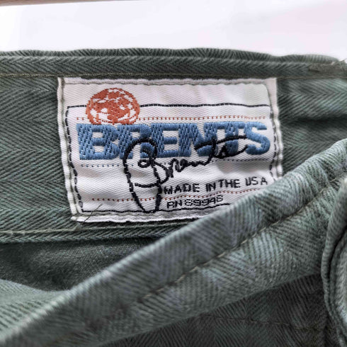 BRENTS MADE IN USA ヘリンボーンベイカーパンツ メンズ W32
