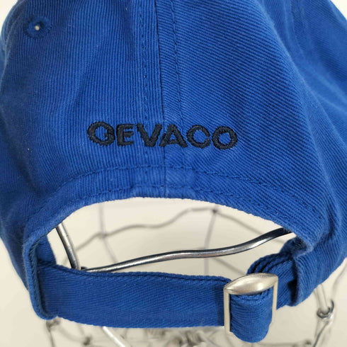 GEVACO ロゴ刺繍 6パネルキャップ レディース