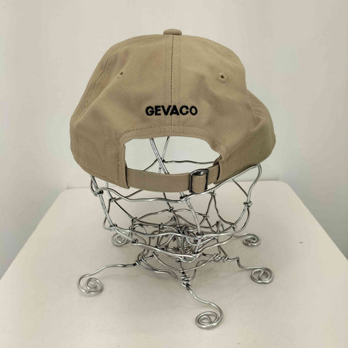 GEVACO ロゴ刺繍 6パネルキャップ レディース