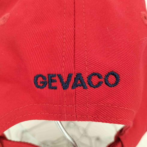 GEVACO ロゴ刺繍 6パネルキャップ レディース