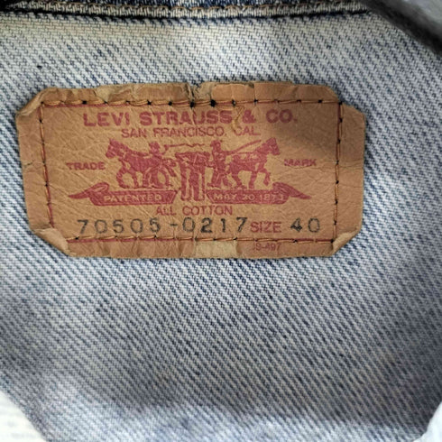 リーバイス Levis 70505-0217 デニムトラッカージャケット メンズ 40
