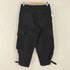ジェイダブリューアンダーソン JW ANDERSON BLACK TAPERED CARGO TROUSERS - BLACK メンズ EU : 46