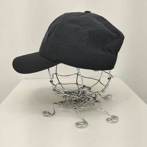 ウールリッチ WOOLRICH ロゴパッチ チェック 6パネルキャップ メンズ
