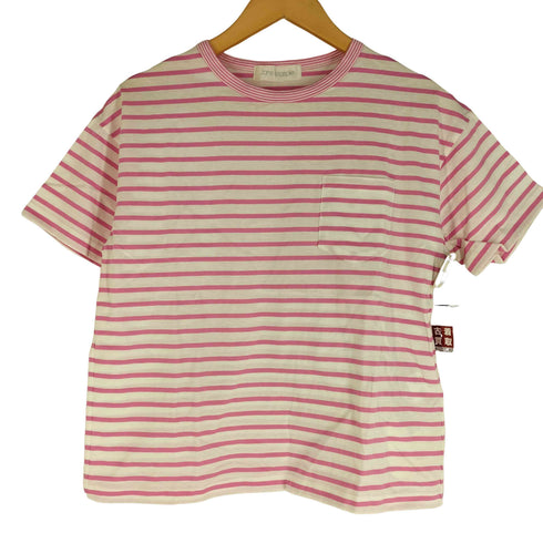 Jane Marple 23ss Marine border triple-ribbon T-shirt マリンボーダー トリプルリボンTシャツ レディース M