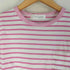 Jane Marple 23ss Marine border triple-ribbon T-shirt マリンボーダー トリプルリボンTシャツ レディース M