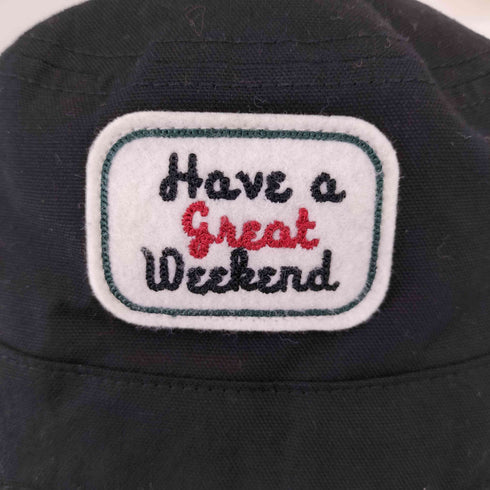 マンシングウェア Munsingwear HAVE A GREAT WEEEKEND バケットハット メンズ