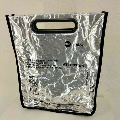 カラー kolor 21SS PVC 2WAY BAG トートバッグClutch Bag メンズ