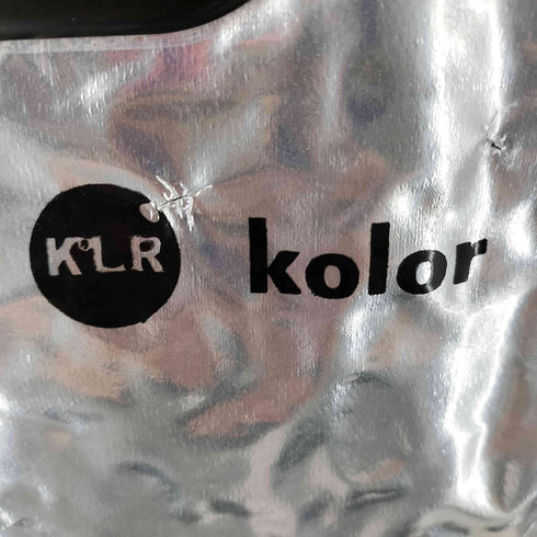 カラー kolor 21SS PVC 2WAY BAG トートバッグClutch Bag メンズ