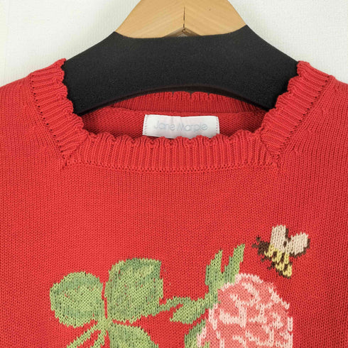 Jane Marple 23ss Trèfle braided sweater Trèfle編み込みセーター レディース M