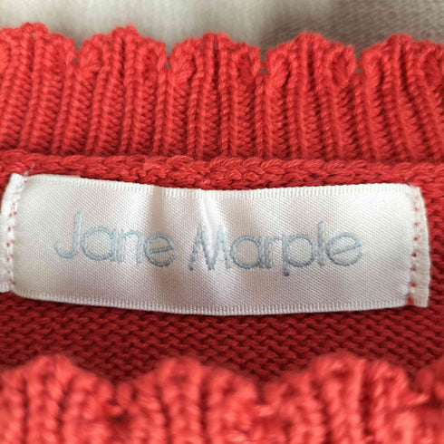 Jane Marple 23ss Trèfle braided sweater Trèfle編み込みセーター レディース M
