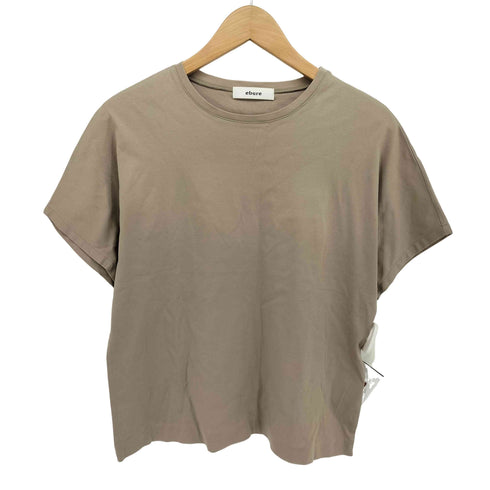 エブール ebure スピーマコットン Tシャツ レディース JPN:38