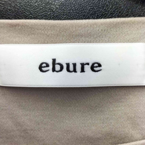 エブール ebure スピーマコットン Tシャツ レディース JPN:38
