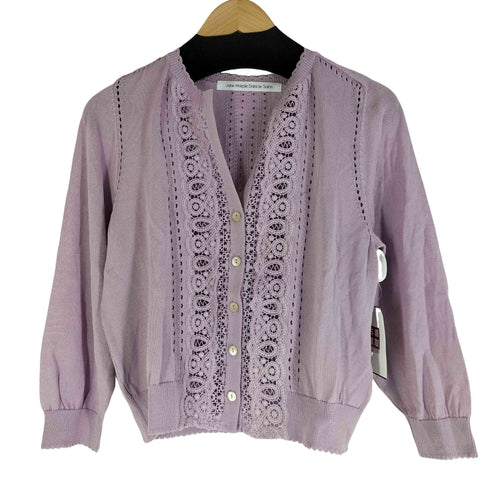 ジェーンマープルドンルサロン Jane Marple Dans Le Salon 23ss Front lace bolero cardigan フロントレース ボレロカーディガン レディース M