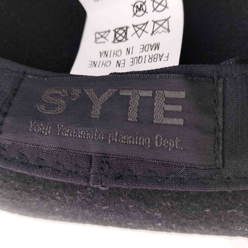サイト SYTE WOOL FELT RIBBON TAPE WIDE BRIM HAT メンズ ONE SIZE