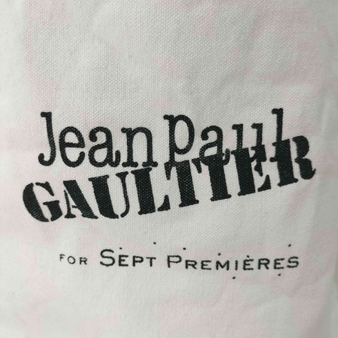 ジャンポールゴルチエ Jean Paul GAULTIER For SEPT PREMIERES ロゴプリントキャンバストートバッグ メンズ