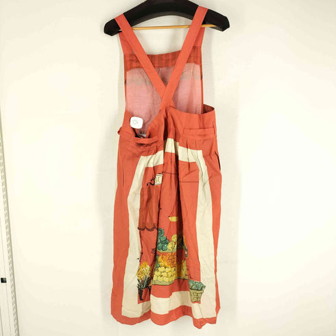 ジェーンマープルドンルサロン Jane Marple Dans Le Salon 23ss Bonne journée apron dress Bonne journéeエプロンドレス レディース M