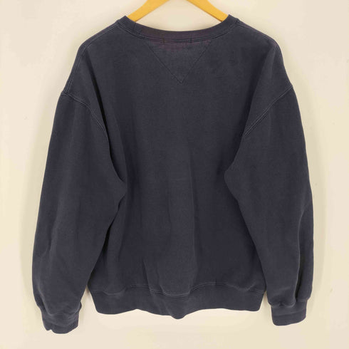 トミーヒルフィガー TOMMY HILFIGER 刺繍 前V クルーネックスウェット メンズ JPN:L