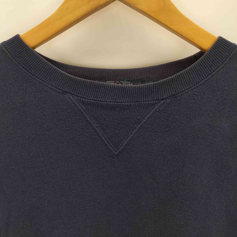 トミーヒルフィガー TOMMY HILFIGER 刺繍 前V クルーネックスウェット メンズ JPN:L