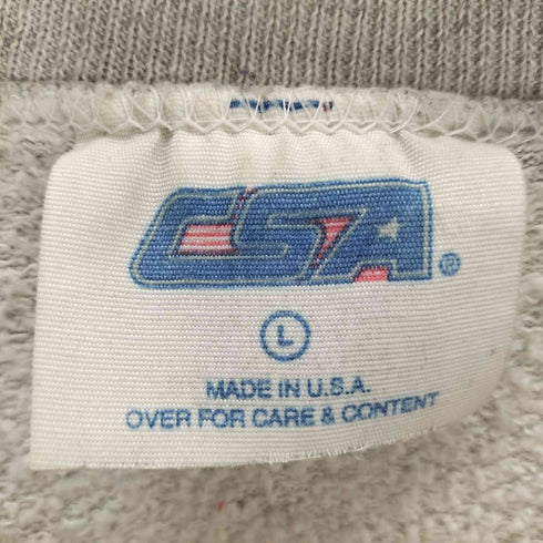 CSA USA製 プリントスウェット メンズ JPN:L