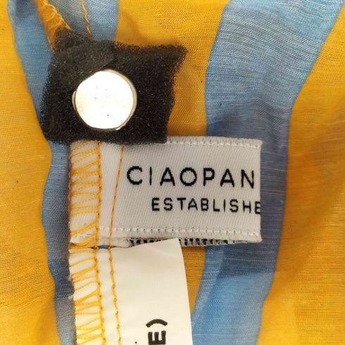 チャオパニックティピー CIAOPANIC TYPY シアーストライプドルマンビッグシャツ レディース ONE SIZE