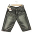 リーバイス Levis 501 00S USA製 ボタン裏553 先染め ブラックデニムハーフパンツ メンズ 34×34