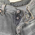 リーバイス Levis 501 00S USA製 ボタン裏553 先染め ブラックデニムハーフパンツ メンズ 34×34