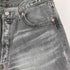 リーバイス Levis 501 00S USA製 ボタン裏553 先染め ブラックデニムハーフパンツ メンズ 34×34