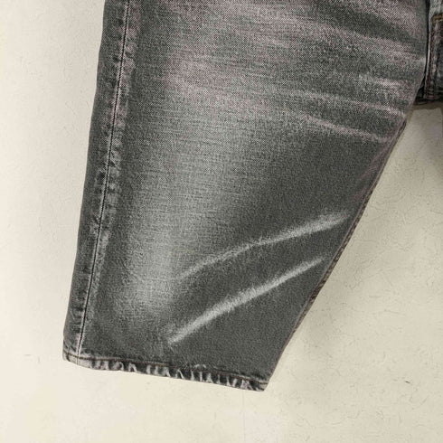 リーバイス Levis 501 00S USA製 ボタン裏553 先染め ブラックデニムハーフパンツ メンズ 34×34