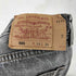 リーバイス Levis 501 00S USA製 ボタン裏553 先染め ブラックデニムハーフパンツ メンズ 34×34