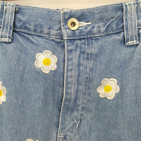 エージェム Agem 総柄刺繍デニムパンツ レディース JPN:L