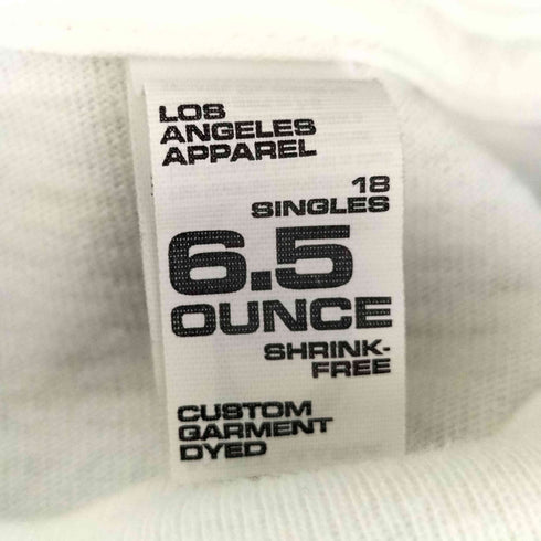 ロサンゼルスアパレル Los Angeles Apparel 6.5oz 半袖Tシャツ 無地T メンズ 2XL