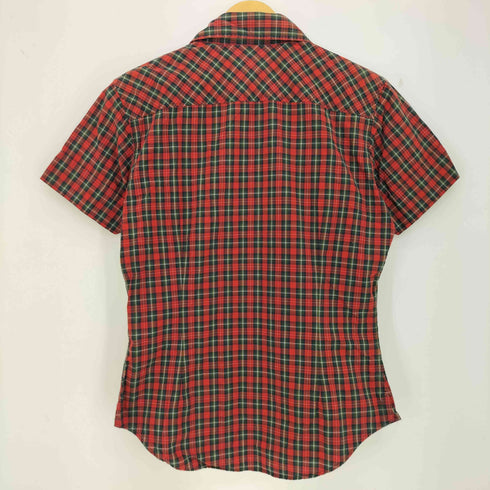 ヴィヴィアンウエストウッドマン Vivienne Westwood MAN オーブ刺繍 チェック半袖シャツ メンズ 46