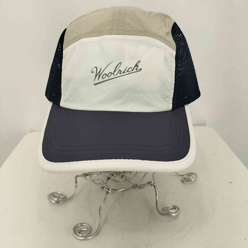 ウールリッチ WOOLRICH ロゴ ナイロン メッシュ マルチカラーキャップ メンズ