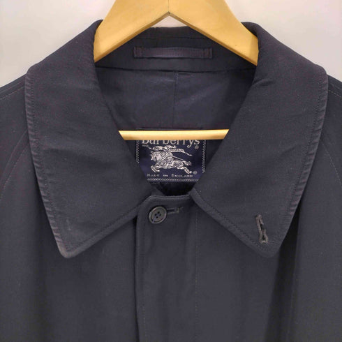 バーバリーズ BURBERRYS ENGLAND製 BURELLA ウールギャバ バルマカーン コート メンズ 42 L