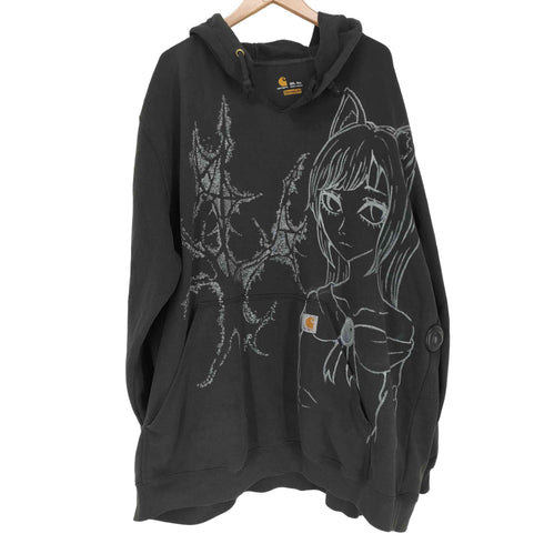 カーハート Carhartt ペイントデザイン プルオーバーパーカー メンズ 3XL