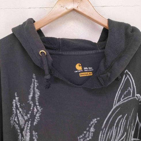 カーハート Carhartt ペイントデザイン プルオーバーパーカー メンズ 3XL
